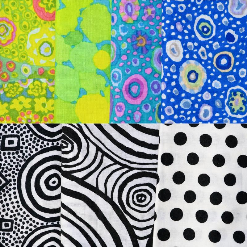 FreeSpirit | Kaffe Fassett Collective | Contrast Fanfare | Pattern, Fabric and Templates