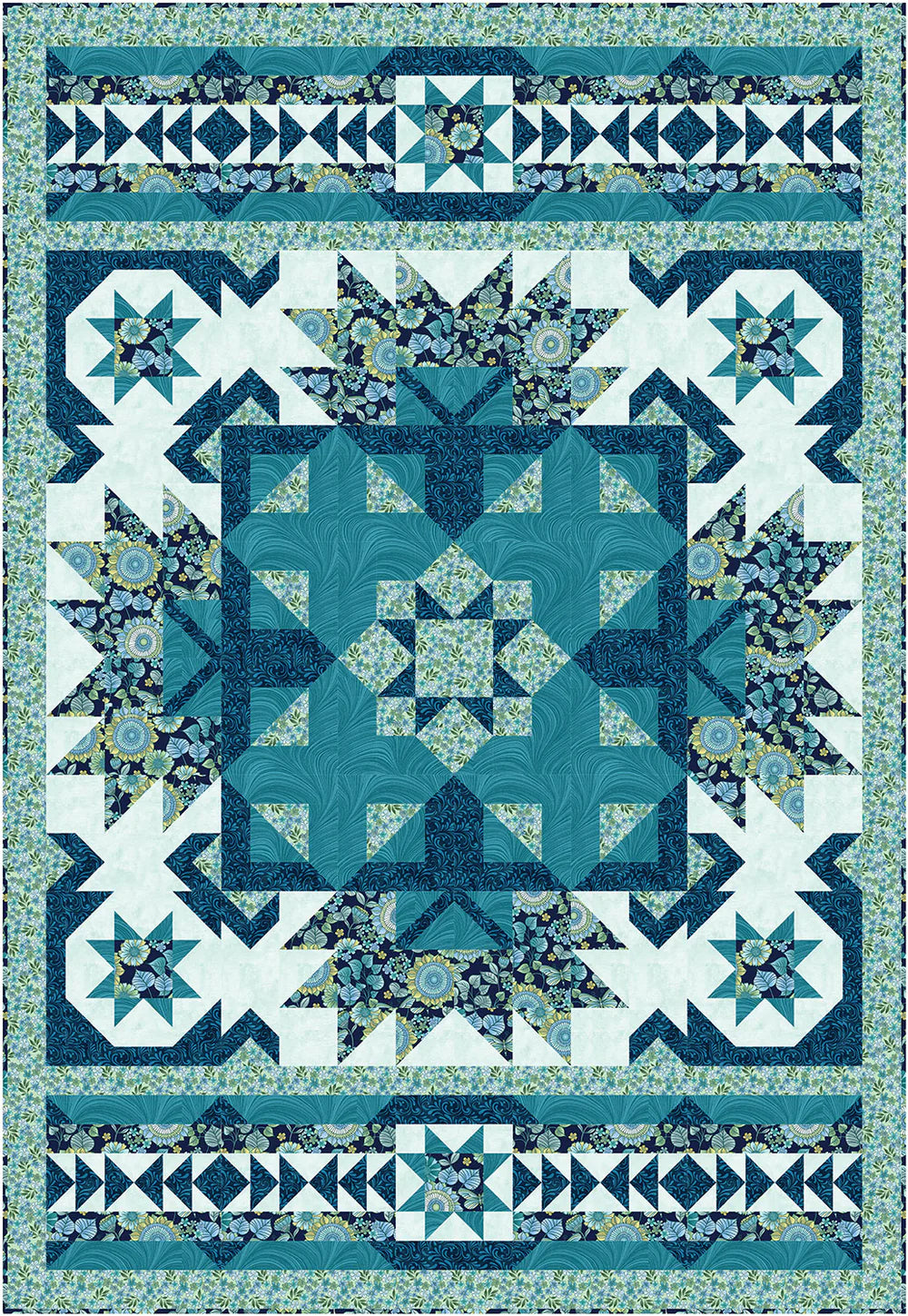 Pattern | Fabric Café | 2026 Showstopper 5-Yard Quilt Pattern