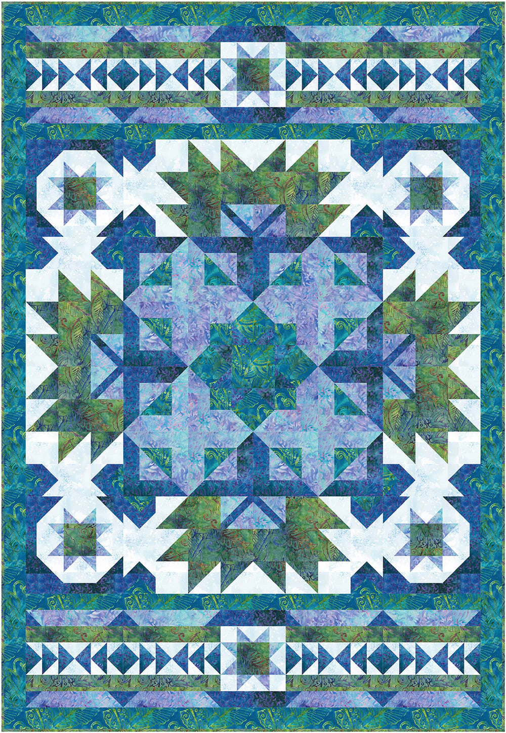 Pattern | Fabric Café | 2026 Showstopper 5-Yard Quilt Pattern