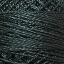 Valdani 12wt Perle Cotton 300m - Black Light