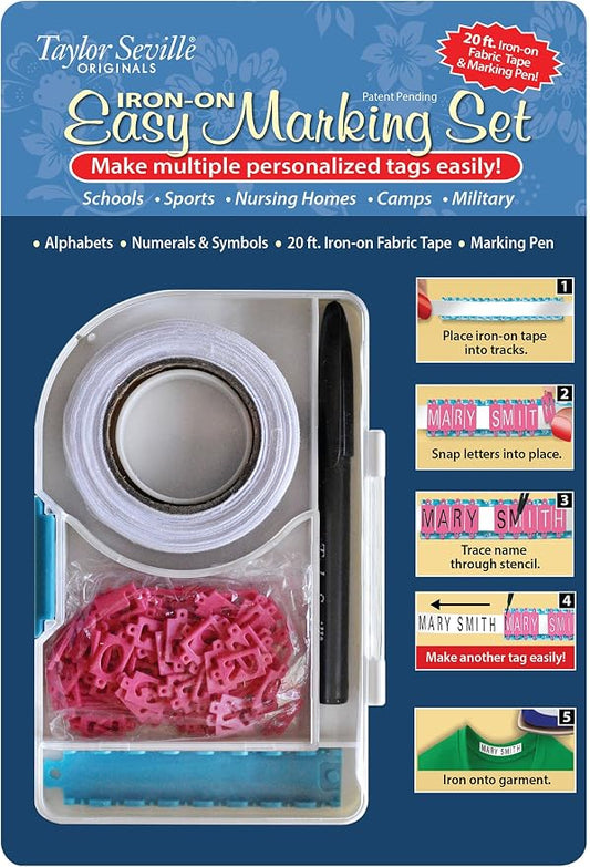 Taylor Seville | Iron-On Easy Marking Set