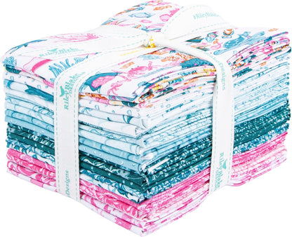 Riley Blake Designs | Corinne Wells | Reef | 21 pc Fat Quarter Bundle