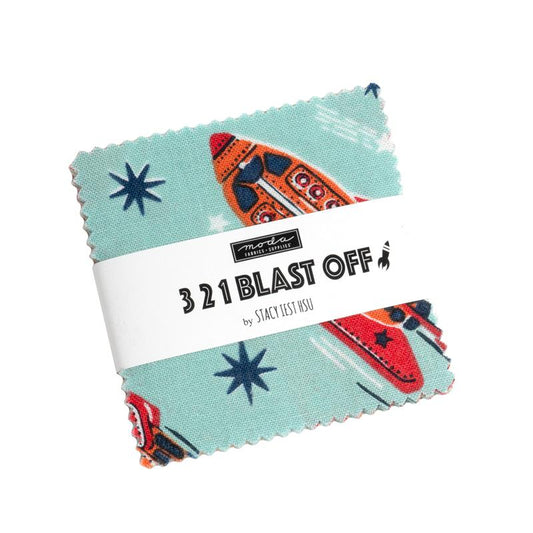 Moda | 321 Blast Off | Stacy Iest Hsu | Mini Charm Pack