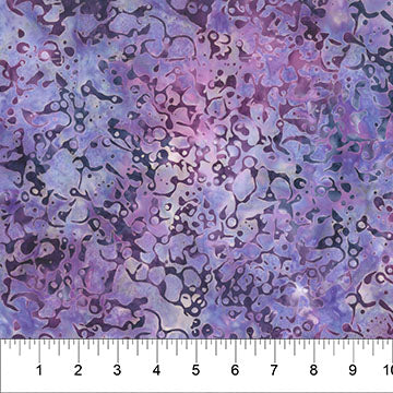 Octopus Oasis | Bubbles | Wisteria Multi | Batik