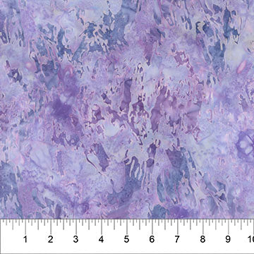 Octopus Oasis | Brush Strokes | Lilac Multi | Batik