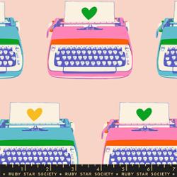 Ruby Star Society | Best Day Ever | Typewriters | Vintage Pink