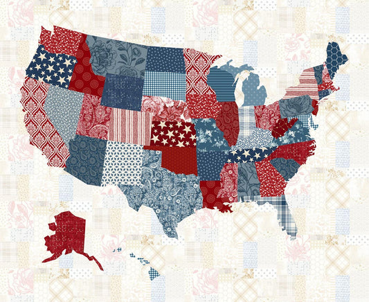 StudioE Fabrics | Lilac Bee Designs | Pieces of America | Patt/Col 8597P 103