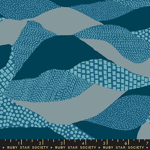 Ruby Star | Reimagined Landscapes | Lands End | Teal | Jen Hewett