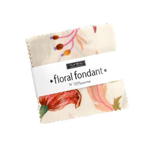 Moda | Floral Fondant | Mini Charm Pack