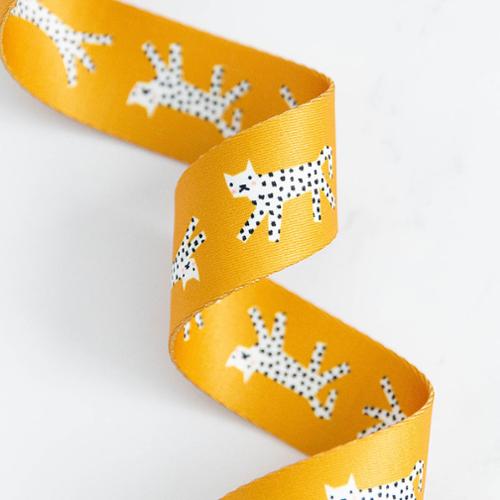 Webbing | 1.5" | Snow Leopards | Rashida Coleman Hale