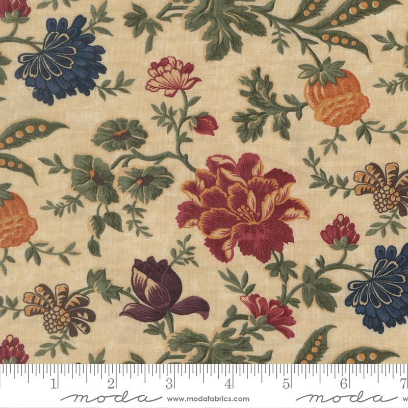 Moda | Kansas Troubles Quilters | Quail Run | Meadowland | Tan