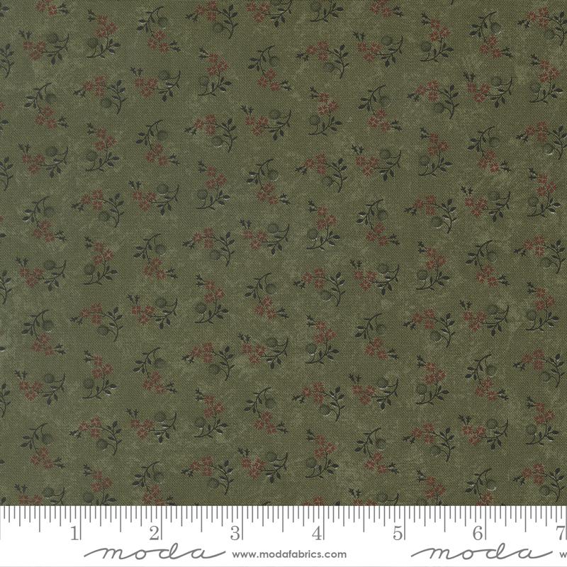 Moda | Kansas Troubles Quilters | Quail Run | Blooms and Berries | Grass