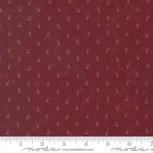 Moda | Kansas Troubles Quilters | Quail Run | Triangles | Brick