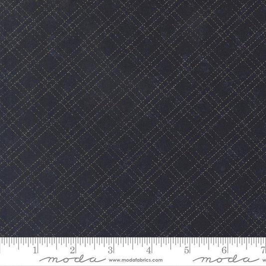 Moda | Kansas Troubles Quilters | Quail Run | Stitched | Indigo