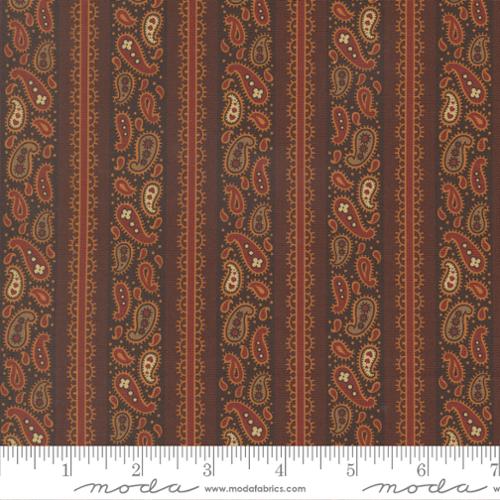Moda | Betsy Chutchian | Pamelias Path | Wagons West | Dark Chocolate