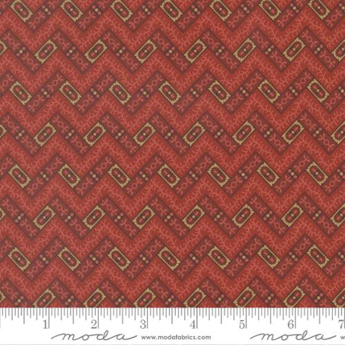 Moda | Betsy Chutchian | Pamelias Path | Crooked Path | Madder Red