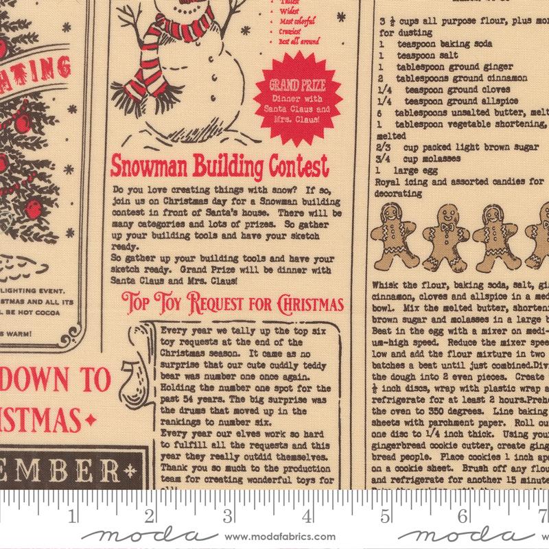 Moda | Stacy Iest Hsu | Holiday Cheer | North Pole News | Natural | 20970-21