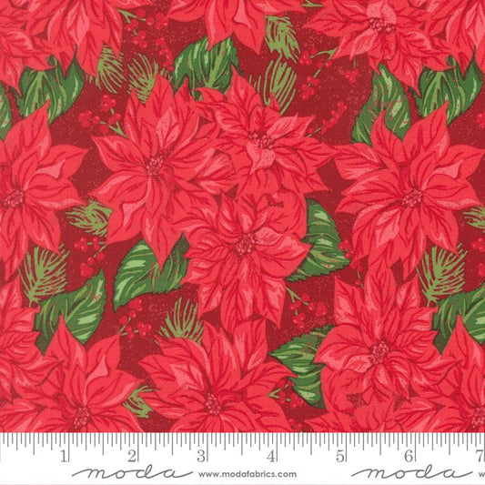 Moda | Stacy Iest Hsu | Holiday Cheer | Poinsettia | Cardinal | 20971-18
