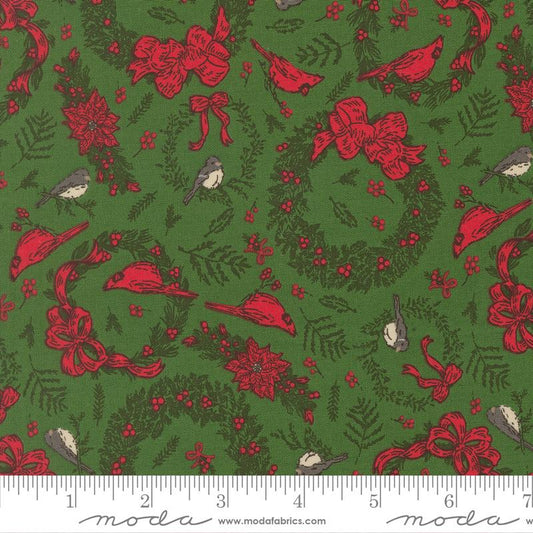 Moda | Stacy Iest Hsu | Holiday Cheer | Deck the Halls | Evergreen | 20973-14