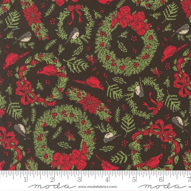 Moda | Stacy Iest Hsu | Holiday Cheer | Deck the Halls | Midnight | 20973-20