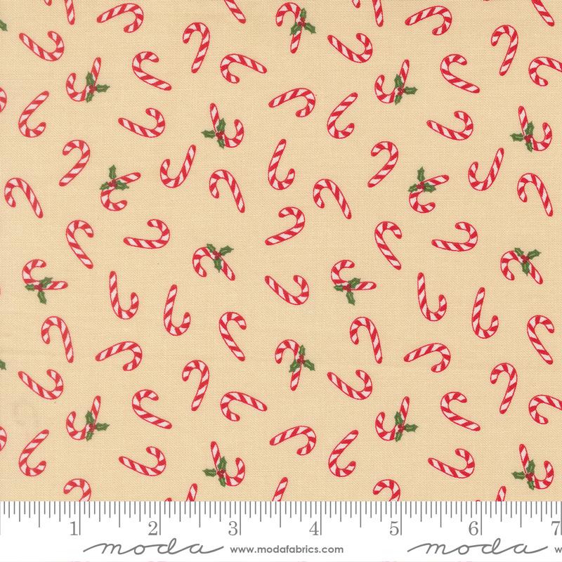 Moda | Stacy Iest Hsu | Holiday Cheer | Candy Cane | Natural | 20975-11