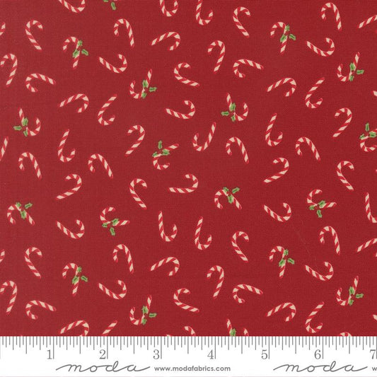 Moda | Stacy Iest Hsu | Holiday Cheer | Candy Cane | Cardinal | 20975-18