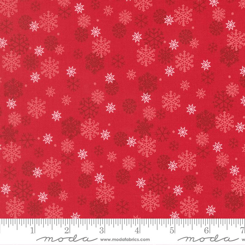 Moda | Stacy Iest Hsu | Holiday Cheer | Snow Flurry | Poinsettia | 20976-17