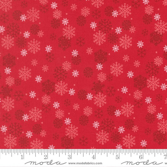 Moda | Stacy Iest Hsu | Holiday Cheer | Snow Flurry | Poinsettia | 20976-17