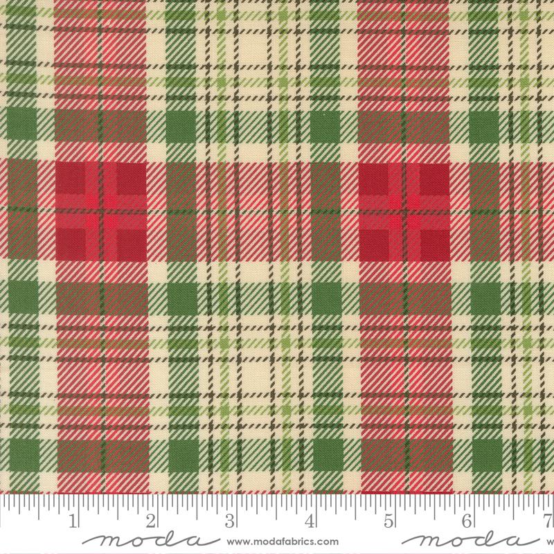 Moda | Stacy Iest Hsu | Holiday Cheer | Plaid | Natural | 20977-11