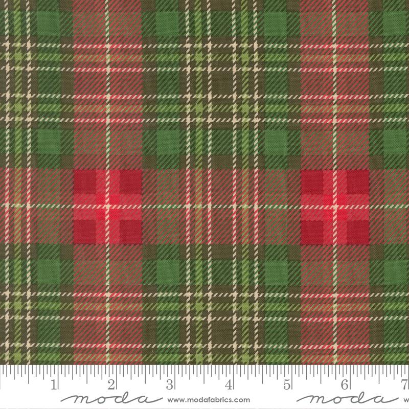 Moda | Stacy Iest Hsu | Holiday Cheer | Plaid | Evergreen