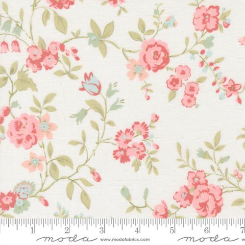 Moda | Abide | Main Floral | Linen White