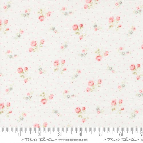 Moda | Abide | Floral Dots | Linen White