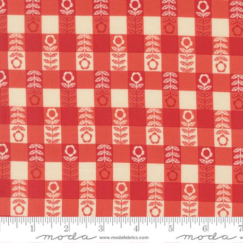 Moda | The Henhouse | Flower Checks | Barn | 48436-16