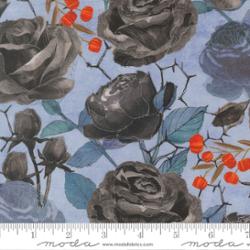 Coven | Moonlit Floral | Sky | Robin Pickens fabric