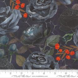Coven | Moonlit Floral | Midnight | Robin Pickens fabric