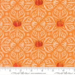 Coven | Ornamental Medallions | Pumpkin | Robin Pickens fabric