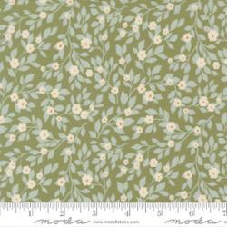 True Love by Lella Boutique - Floral Toss Fern Robins Egg Fabric
