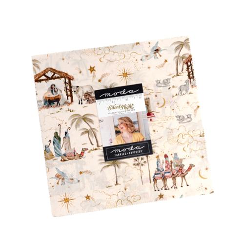 Moda | Watercolour Heart | Silent Night | Layer Cake