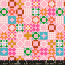 Ruby Star Society 1 800 Notion Quilty as Charged Posy quilting cotton fabric RS5215 13