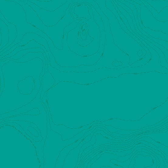 Andover | Alison Glass | Sunprint 2023 | Topography | Lagoon