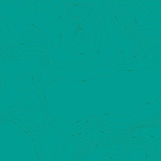 Andover | Alison Glass | Sunprint 2023 | Topography | Lagoon