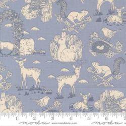 Moda | My Secret Garden | Garden Toile | Dusk | 20983-22