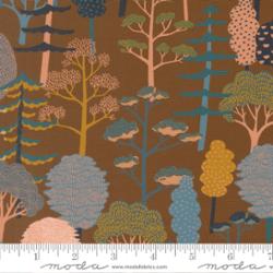 Moda | Feather and Forest Bloom | Walnut | 14142 15