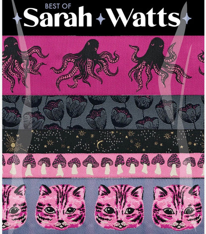 BEST OF SARAH WATTS - DESIGNER PACK - 6 RIBBONS
