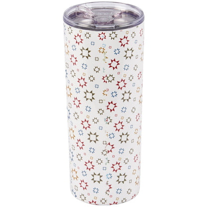 Star Quilt Coffee Tumbler