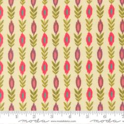 Moda Sitara Vines Cream fabric by Crystal Manning