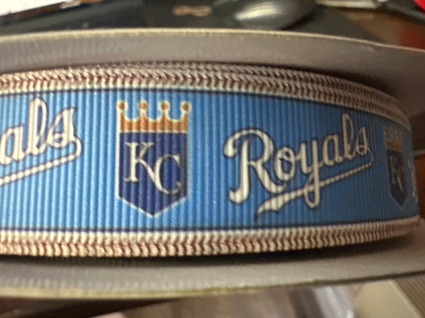 Ribbon | Kansas City Royals | 7/8" | Sold by the Yard