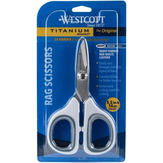 Westcott | Professional Heavy-Duty Titanium Crafting Scissors