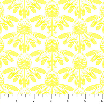 Anna Maria Textiles | Indelible | Coneflower | Sun