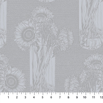 Anna Maria Textiles | Indelible | Sunflowers | Whisper